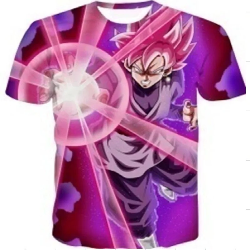 Модные конструкции Dragon Ball Z Аниме 3D Футболка с принтом | Мужская одежда