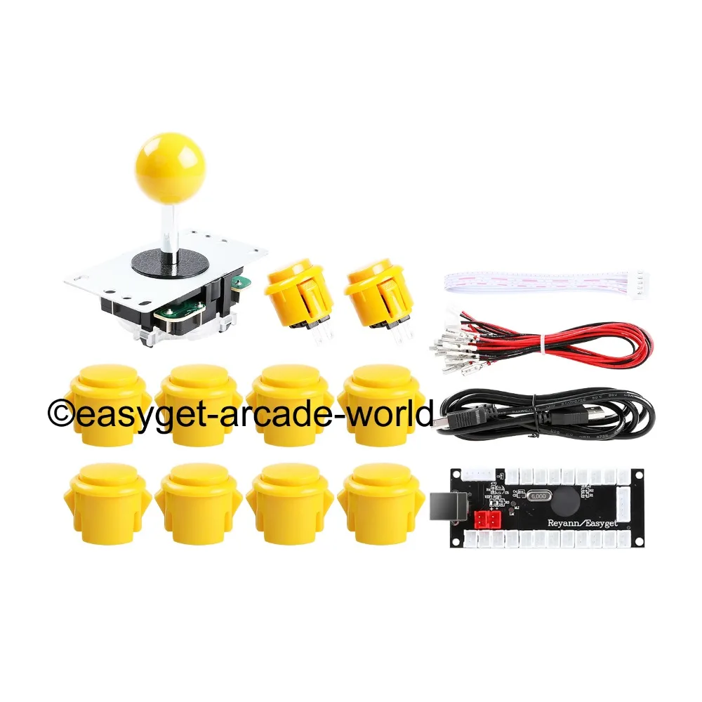 Аркада Raspberry Pi 1 2 3 проекта аркадные кнопки + 5 Pin аркадная палка USB энкодер плата