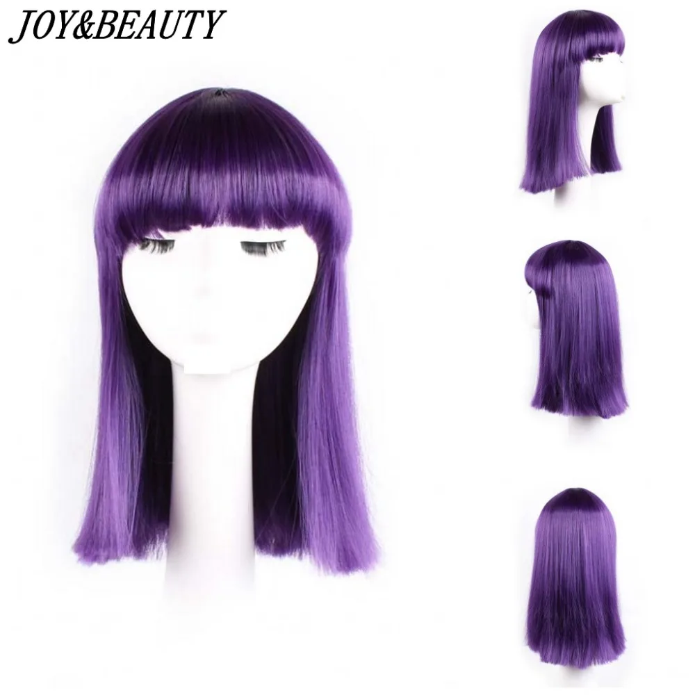 Женский парик из прямых синтетических волос JOY & BEAUTY короткий термостойкий