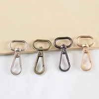 5 pcs metal swivel trigger lobster clasp snap hook key chain ring lanyard diy craft outdoor backpack bag parts accessories