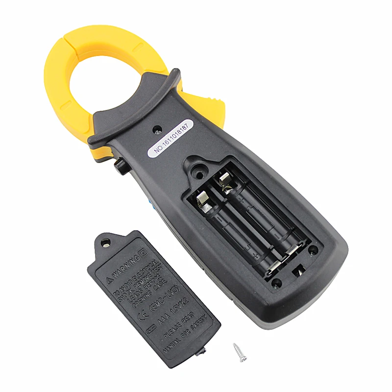 ЖК цифровой мультиметр с зажимом переменного тока постоянного напряжения Ампер