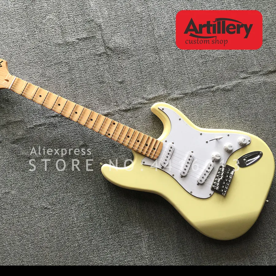 В наличии завод на заказ ST электрогитара Гребешок гриф клен музыкальный