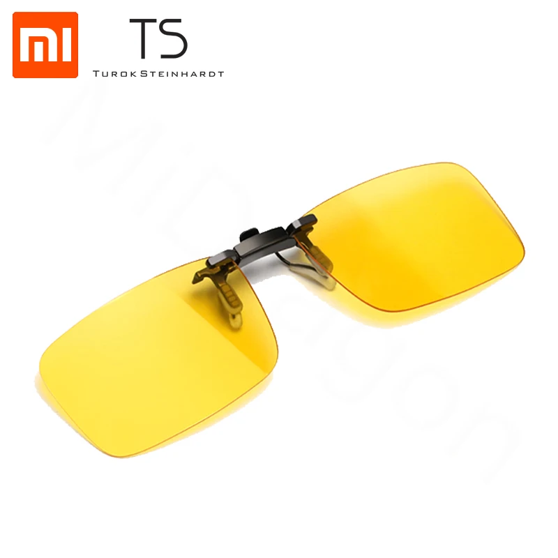 Driver Night Clip Xiaomi TS клип солнцезащитные очки TAC объектив 10g цинковый сплав 110 градусов случайный подъем глаз протектор Mijia Открытый путешествия Xiaomi солнцезащитные очки - Цвет: Driver Night Clip
