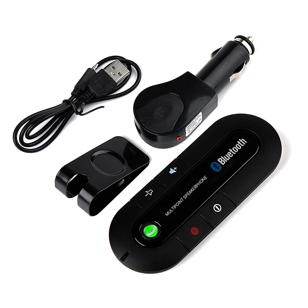 Автозапчасти hands free fm передатчик многоточечный Громкая связь 4 1 EDR беспроводной