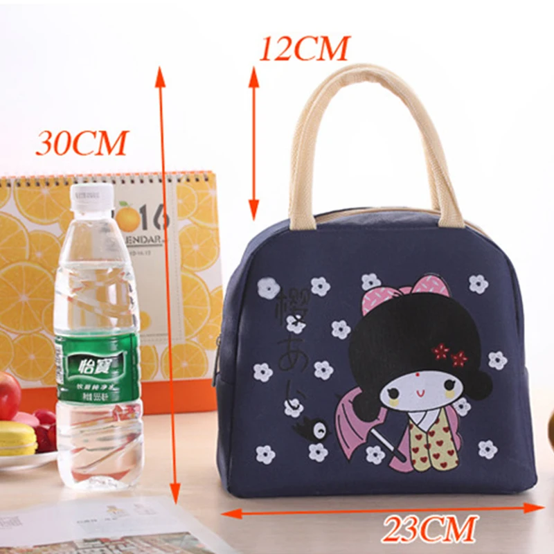 Мультяшная Портативная сумка для ланча Bolsa Termica Food Lancheira сумка-тоут