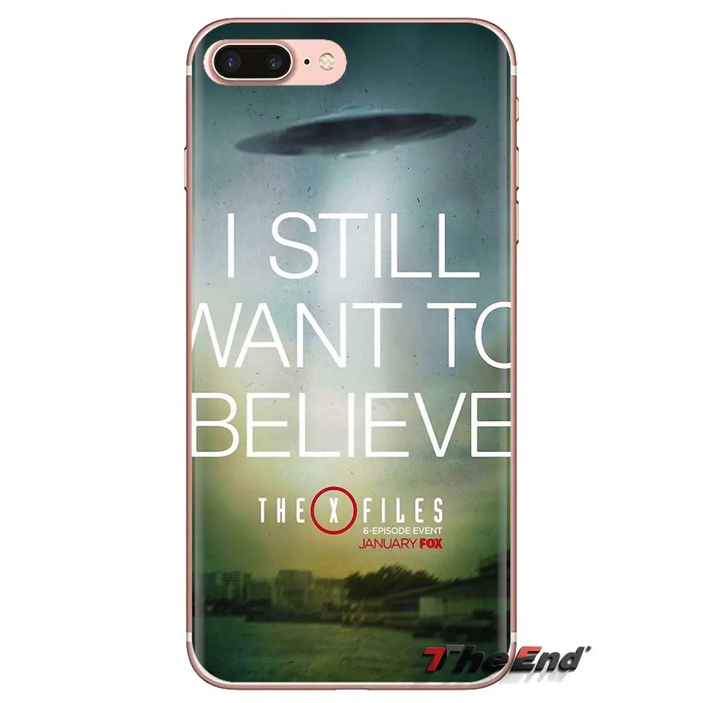 X файлы которые я хочу поверить прозрачный мягкий чехол для iPod Touch Apple iPhone 4 4s 5 5S SE 5C
