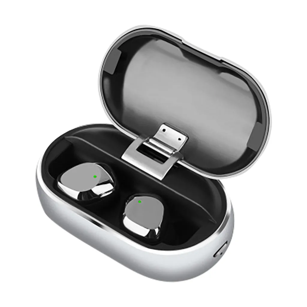 VOBERRY для X26 TWS Bluetooth 5,0 настоящая беспроводная гарнитура интеллектуальная Водонепроницаемая стерео гарнитура с зарядным устройством