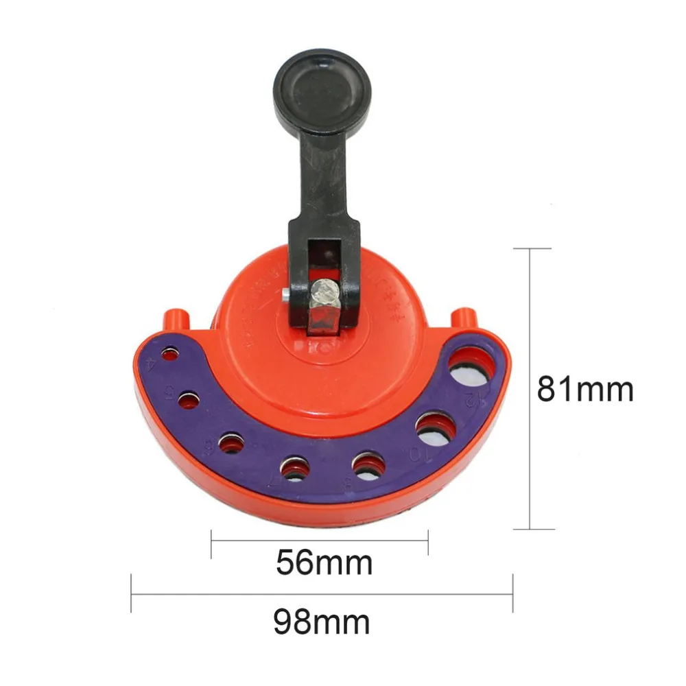 Регулируемое алмазное сверло 4 12 мм направляющая коронка для пилы отверстий в