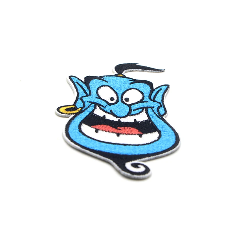 Aladdin and the magic lamp Embroidered Iron on Patches para Clothing Clothes Appliques wallet bags shoes badges Stickers E0558
