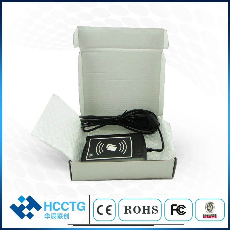Двойной интерфейс USB NFC + IC чип планшетный ПК ISO 7816 смарт кардридер ACR1281U