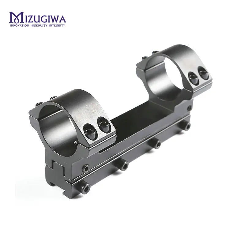 

MIZUGIWA 25.4mm/30mm Ring One Piece Rifle Scope Mount Dual Rings Picatiiny Dovetail Ring Adapter 11mm Weaver Rail Hunting Caza
