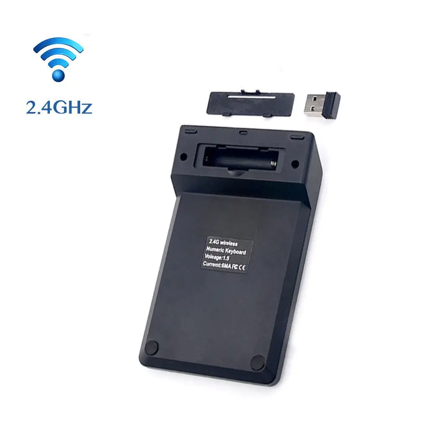 Kemile беспроводная цифровая клавиатура 19 клавиш Financial Numpad USB с 2 4G мини цифровой