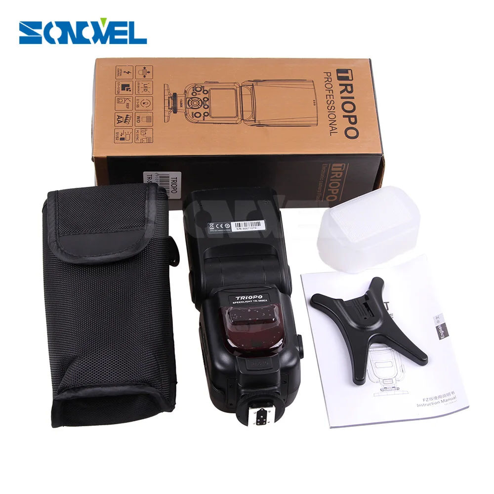 TRIOPO TR 586EX Беспроводная Вспышка TTL Speedlite для Nikon D850 D800 D600 D700 D610 D7100 D7500 D500 D800E D750 как