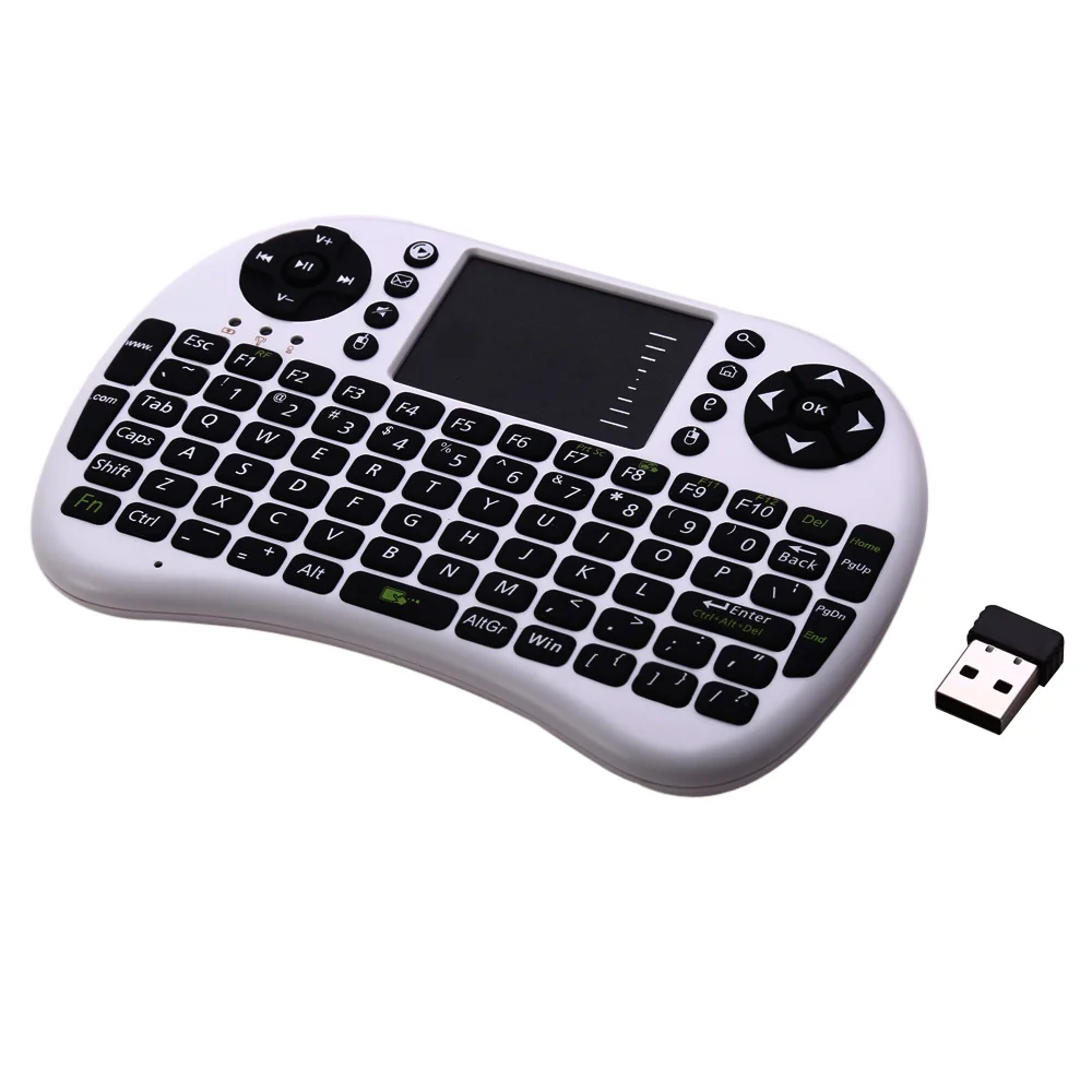 UKB-500-RF 2 4 ГГц Беспроводной QWERTY английский клавиатура Профессиональный устройство