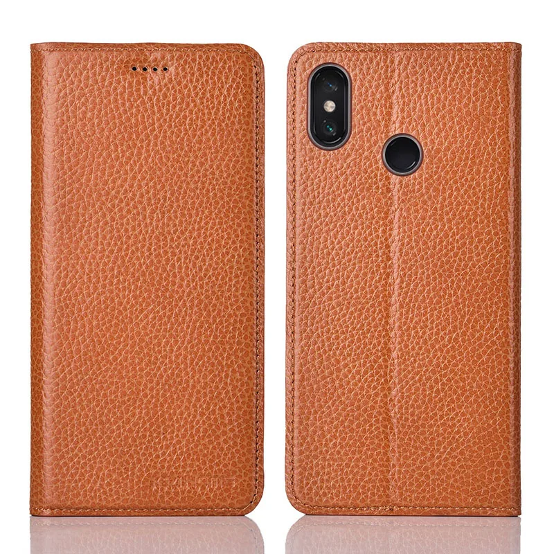 Для Xiaomi Mi Max 3 чехол KEZiHOME личи Натуральная кожа флип Стенд кожаный чехол Капа для Xiaomi Mi Max3 чехол для телефона s