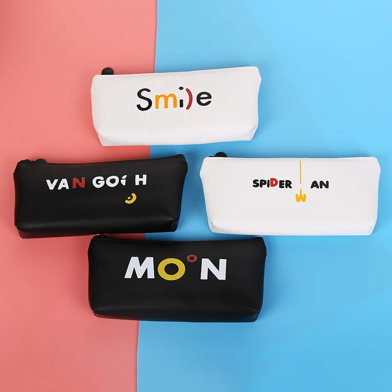 Мультяшный креативный пенал клубничный полиуретан канцелярские принадлежности