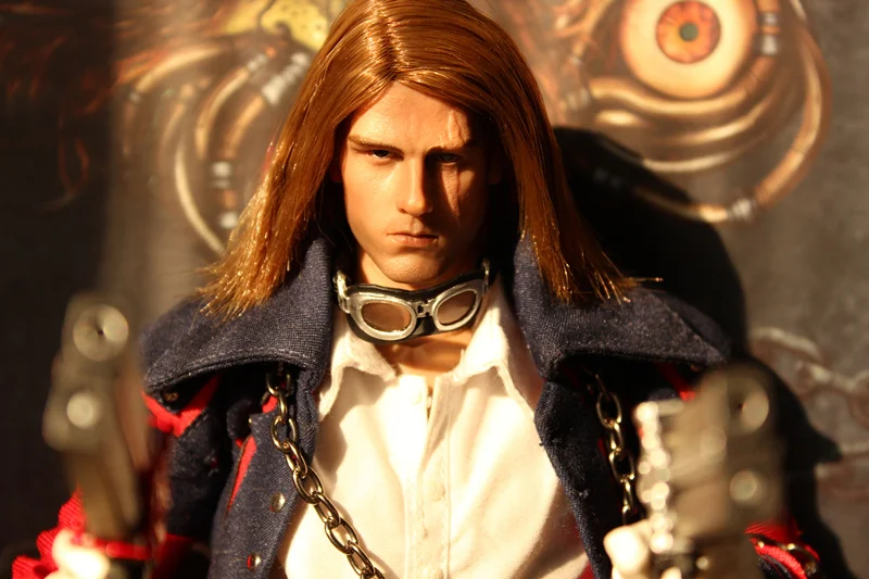 Модели вентиляторов, надувные игрушки, GUNGRAVE, Высота 35 см, 1/6 Ковбой из Преисподней, фигурка, игрушка для коллекции