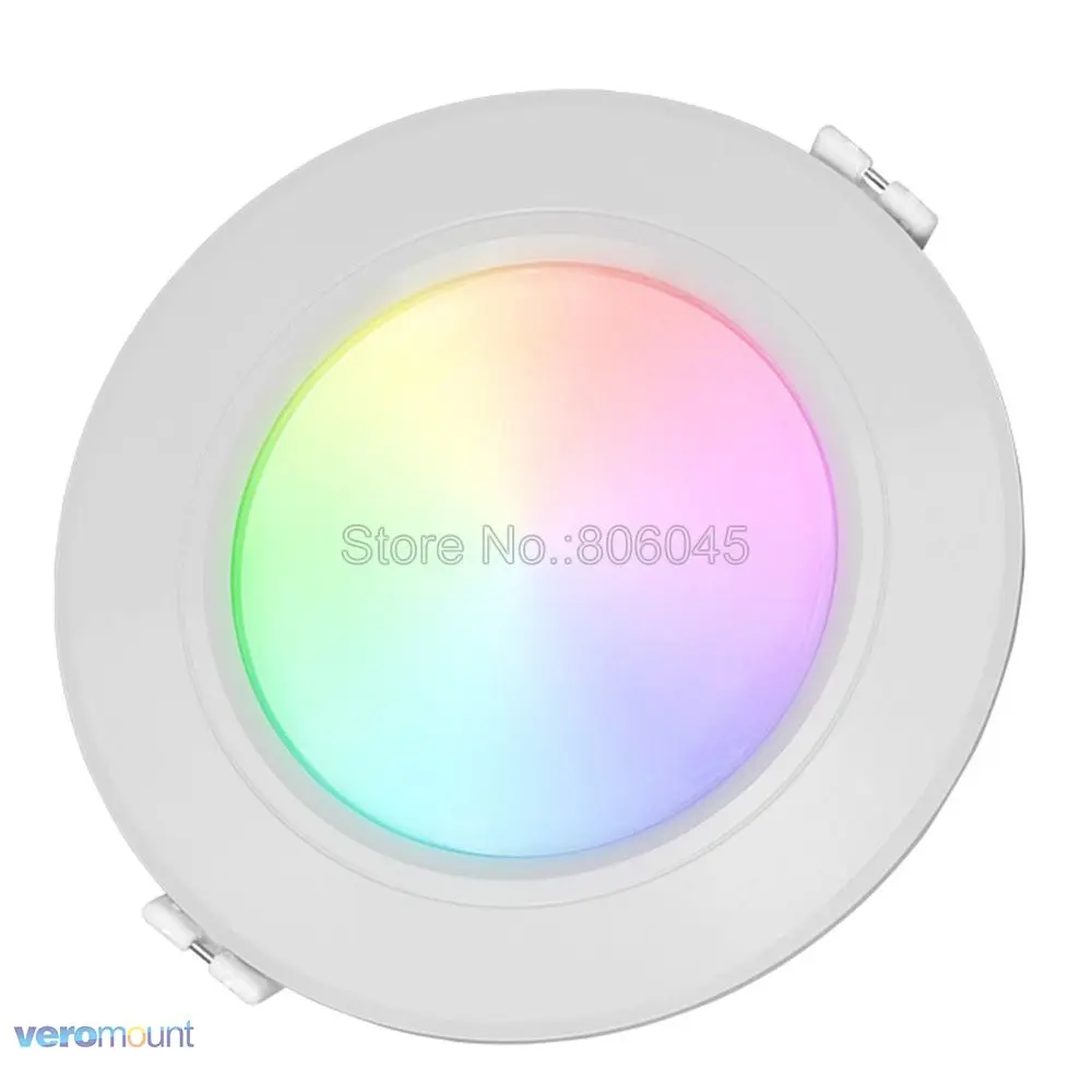 FUT068 AC85 265V Milight 2 4G 6W RGB + CCT WiFi совместимый умный светодиодный потолочный светильник
