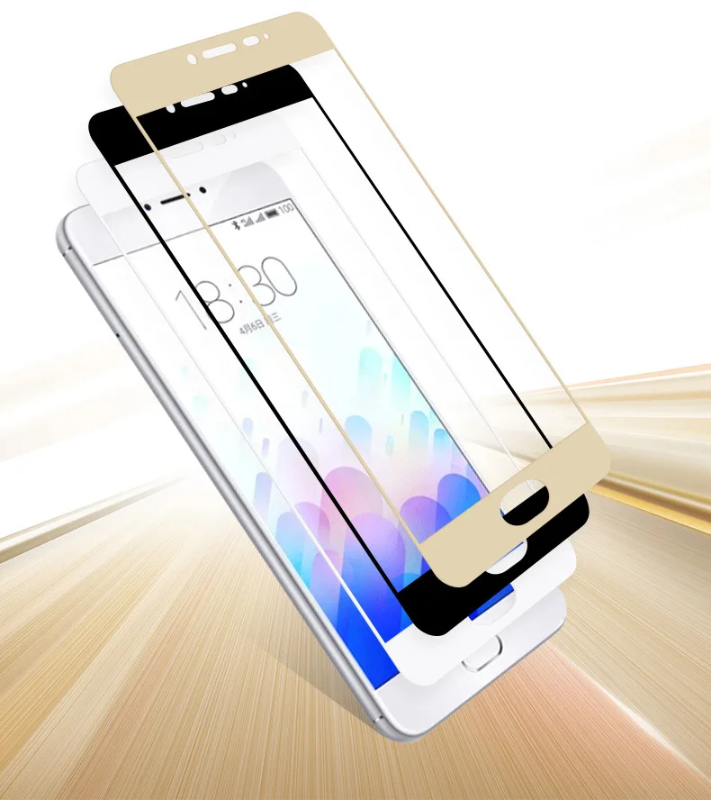 

VSKEY 100pcs 2.5D Full Cover Tempered Glass For Xiaomi Mi 6 8 5s Plus 5C 5X 6X A1 A2 Screen Protector Edge Glue Protective Film