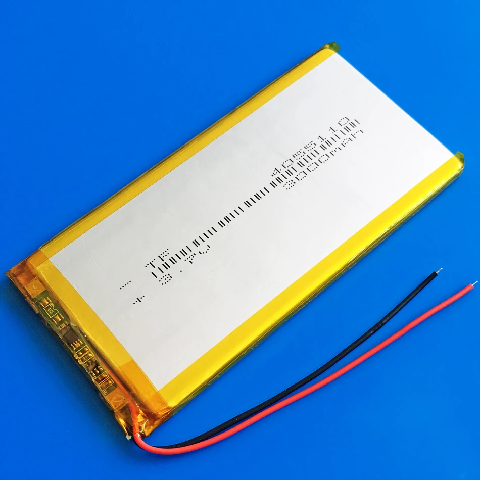 3 7 в 3000 мАч 4055110 литий полимерный ионный аккумулятор для GPS навигатора DVD PDA PAD power bank