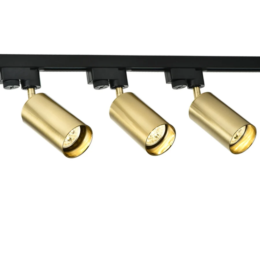 

Thrisdar 7W 10W Bronze LED Track Light Lamp Clothing Store Windows Showrooms Exhibition Rail Spotlight LED Ceiling Light