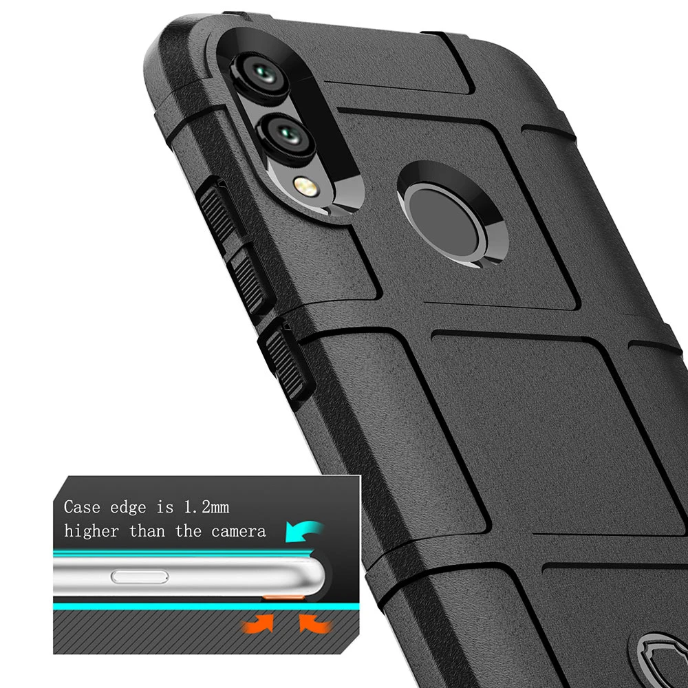 ZGAR Cover Case for Huawei Honor 10 Lite 6.21 inch Matte Celular Anti Knock Soft Phone Bags Cases |