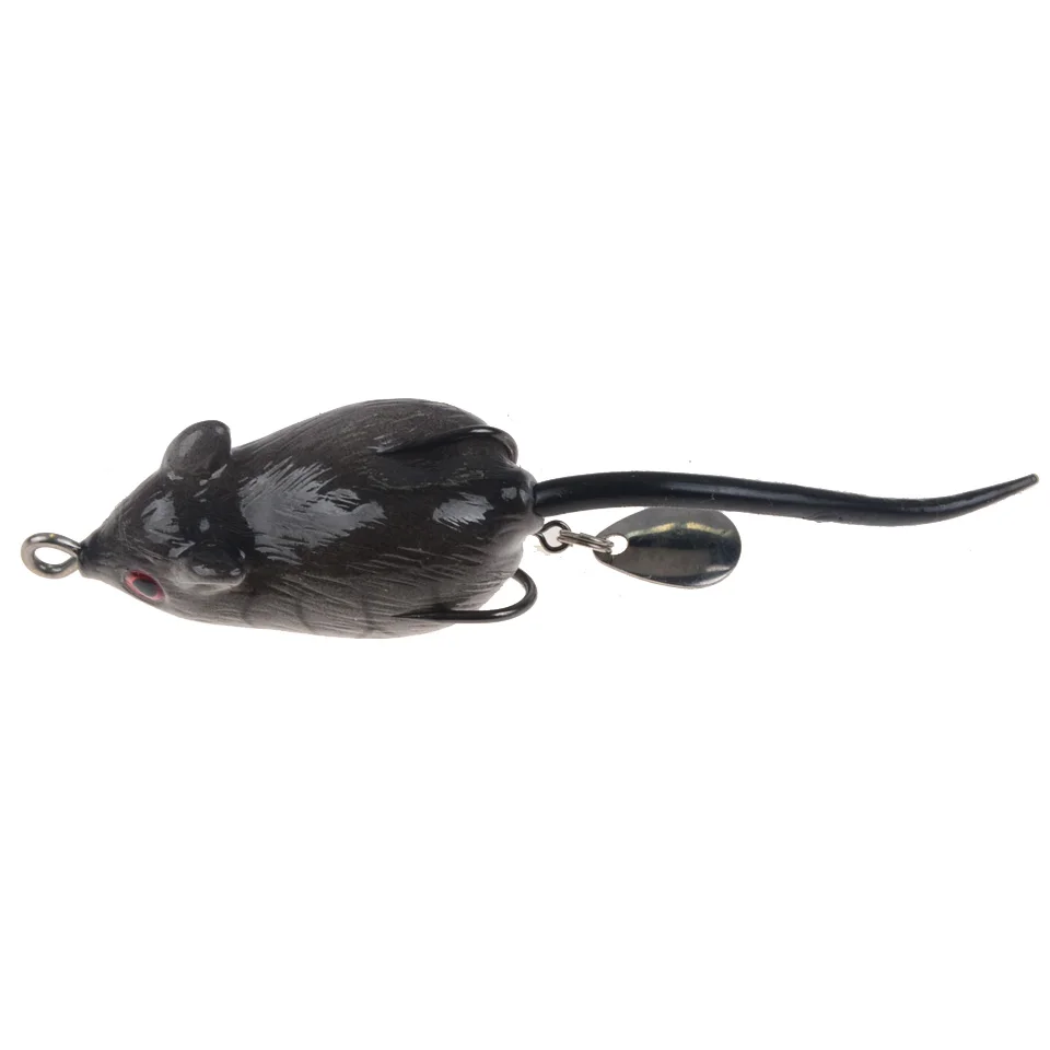 Fulljion рыболовные приманки Thunder Frog Mouse Мягкая наживка реалистичные плавающие