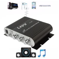 lepy lp 838 12v car amplifier hi fi 2 1 amplifier booster radio cd mp3 mp4 stereo amp bass speaker player for car home