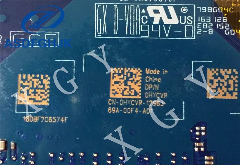 Материнская плата для ноутбука AAL15 LA-D071P DELL 5559 материнская CN-0HYCVR 0HYCVR DDR3L SR2FZ