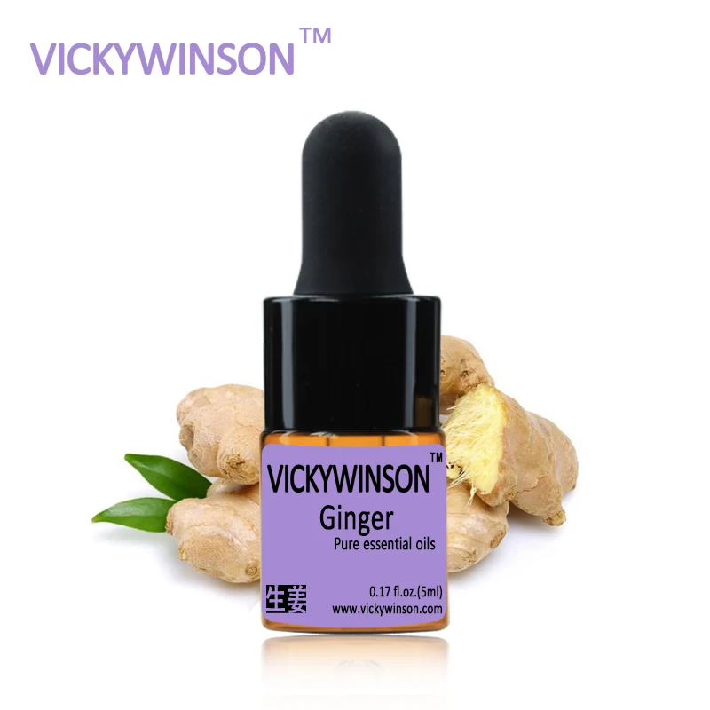 

Ginger essential oil 5ml 100% Natural Ginger Pure Oils for Relaxing Tendons Uterus essential oils for aromatherapy diffusers