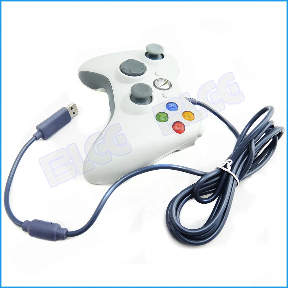 USB проводной геймпад белый контроллер для Microsoft Xbox &amp Slim 360 ПК Windows 7 популярный по