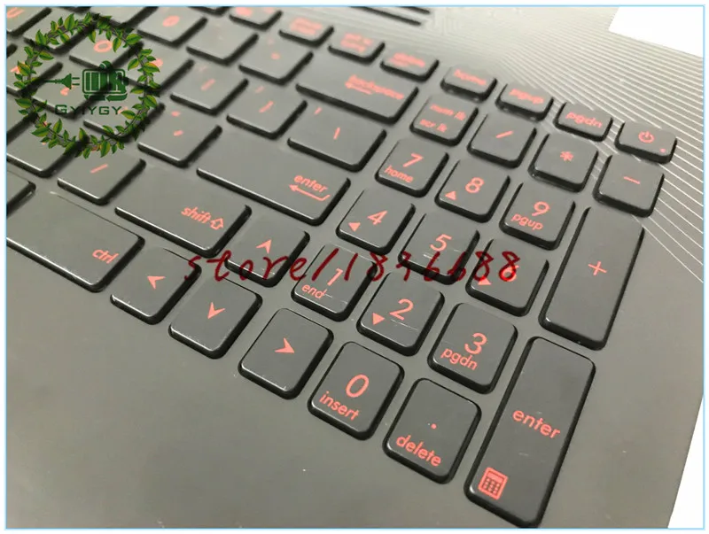 Клавиатура GYIYGY для ASUS ZX50J ZX50JX GL752JW GL552 FX PRO Flying Fortress 6700 клавиатура с корпусом 95%
