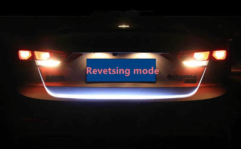 Автомобильный Стайлинг багажник полоса свет задний Светодиодная лента для Renault