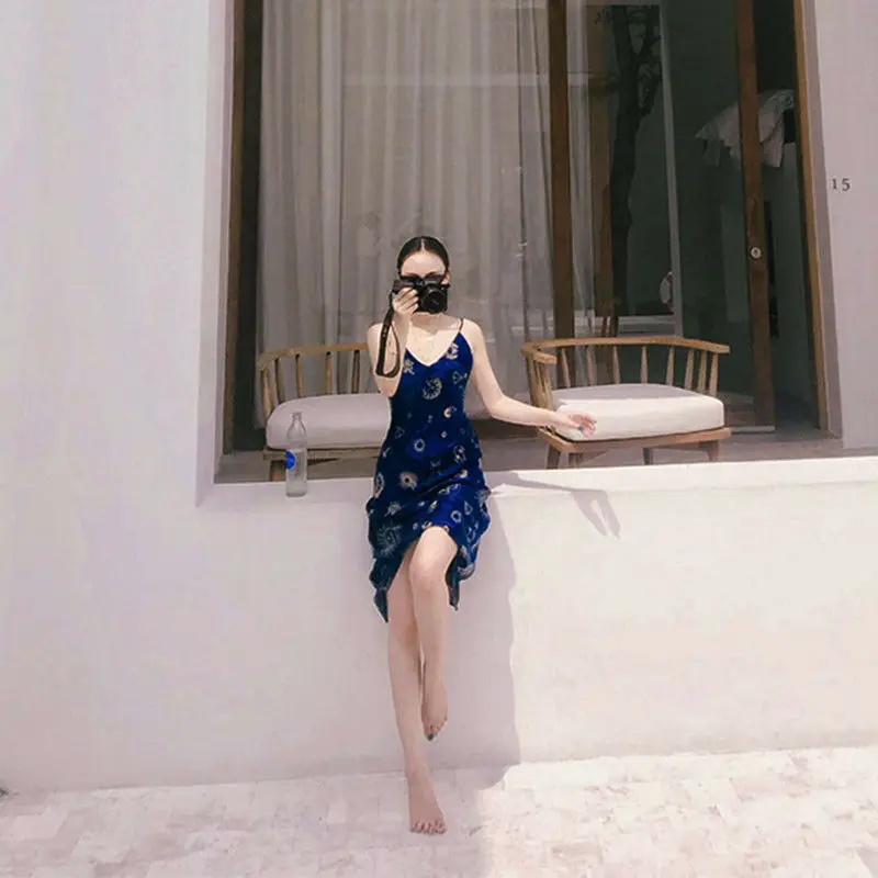 Новинка весна-лето женское платье в европейском и американском стиле вышитая