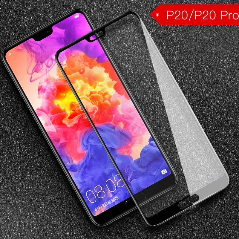 Sinzean 50 шт. 2.5D полное клеевое закаленное стекло 5D/6D Защита экрана для huawei mate 20 lite p20