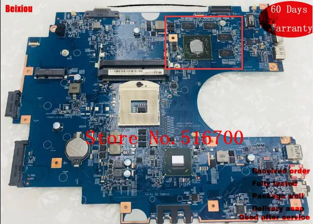 A1884315A основная плата для Sony sve171 MBX-267 Материнская плата ноутбука Z70CR MB S1204-2 48.4MR05.021 испытания