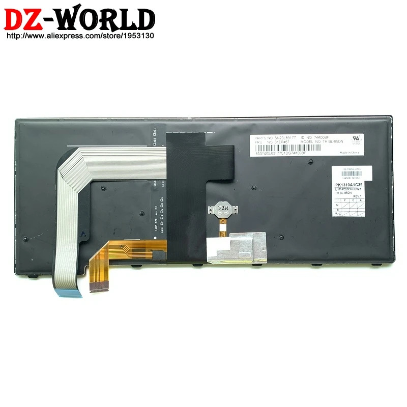 

New/Orig Norweigian Danish Nordic Backlit Keyboard for Thinkpad T460P T470P Backlight Teclado 01EP467 01EP508 SN20L83177