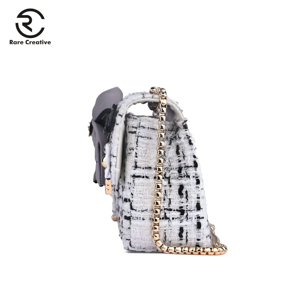 Редкие креативные цветы буквы DIY сумки через плечо Принцесса Прекрасный бренд