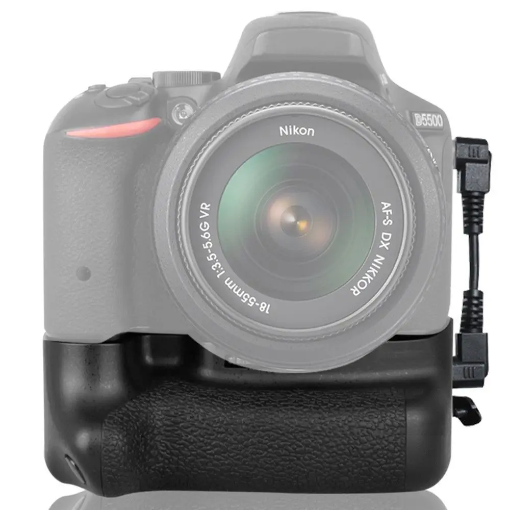 Майке Вертикальная Батарейная ручка ручной обновления держатель для Nikon D5500