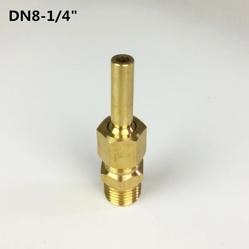 DN8 10 шт. в упаковке) 1/" 1/4" 3/" 1/2" 3/" Латунные струйные фонтанные насадки для садовой воды - Цвет: DN8