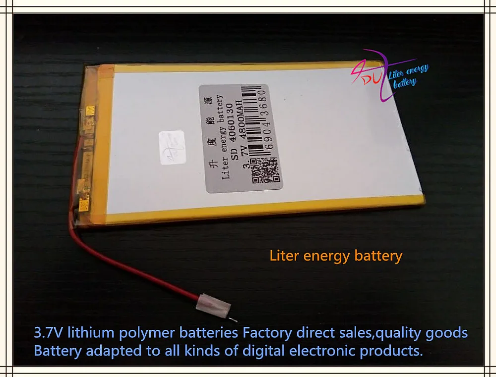 1 шт. литий полимерная батарея 3 7 в 4060130 мАч|lithium polymer battery|polymer battery3.7 v |