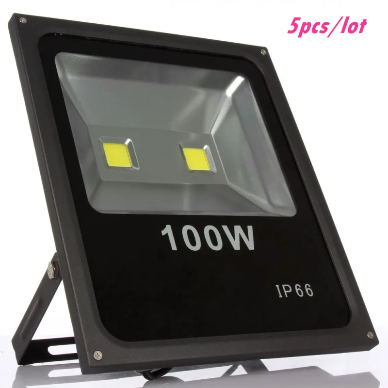 5 шт. DHL гарантия 100 Вт светодиодные прожекторы Водонепроницаемый IP65 Led Наружное