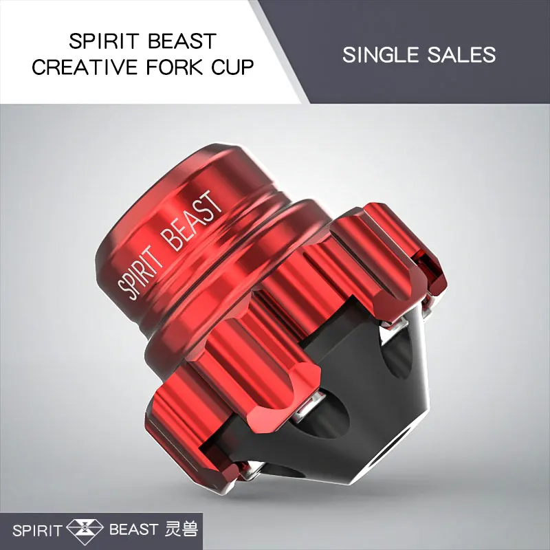 Spirit Beast передняя вилка Рама мотоцикла ползунки мото защита скутер для Husqvarna аксессуары для мотокросса Краш Pad Guard - Цвет: red L4