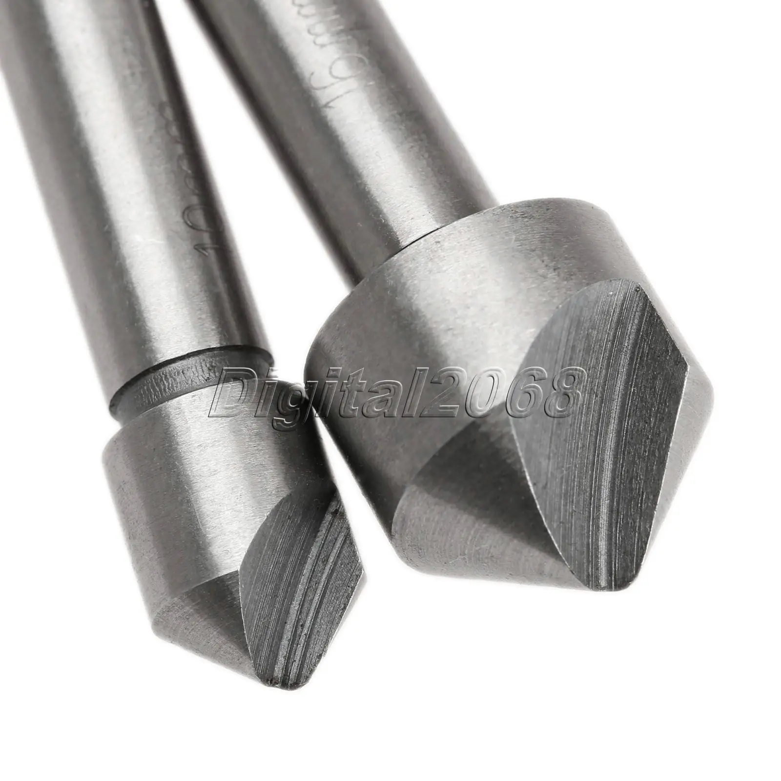 Набор зенкеров из быстрорежущей стали комплект 3 сменных насадок с одной