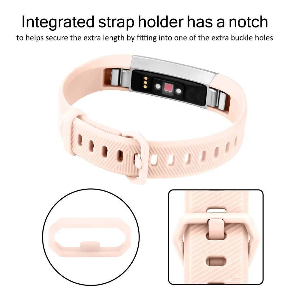 10 упаковок силиконовых ремней для Fitbit Alta HR многоцветные сменные браслеты Для