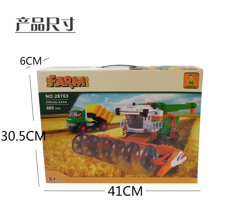 Ausini модели Здание игрушка Совместимость с LEGO Лего Legos Конструктор A28703 565 блок