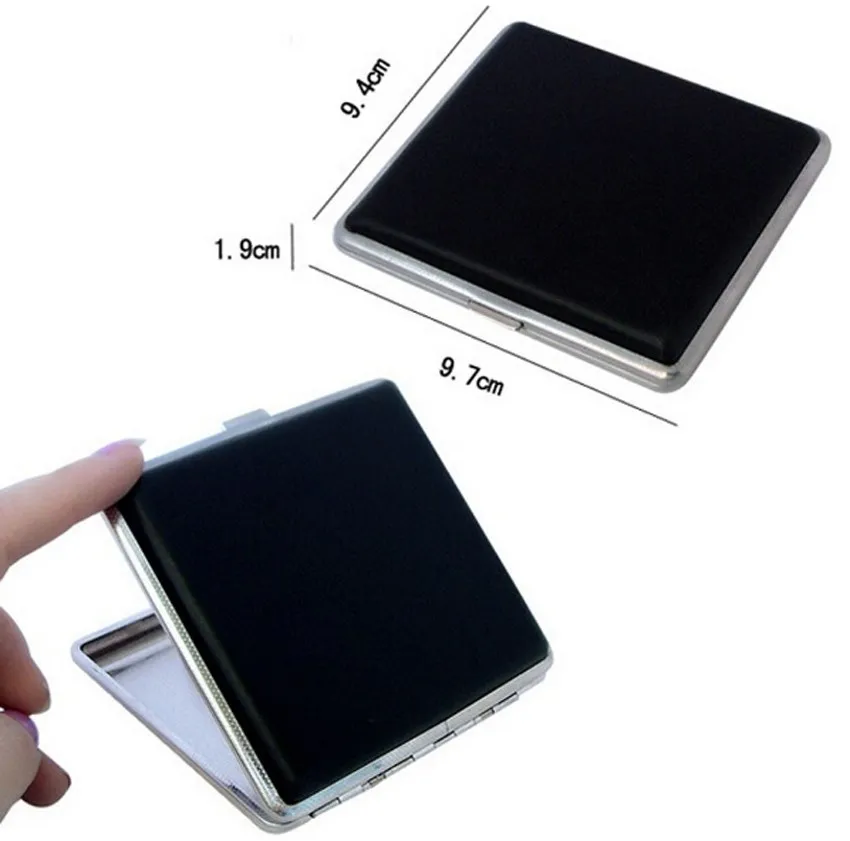 20 алюминиевая металлическая коробка для сигар и сигарет карманный футляр