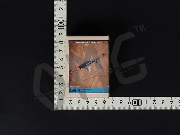 IIN сток эволюция-Миниатюрные аксессуары EMA-35018 1/35 калашиков Machinegun PKM
