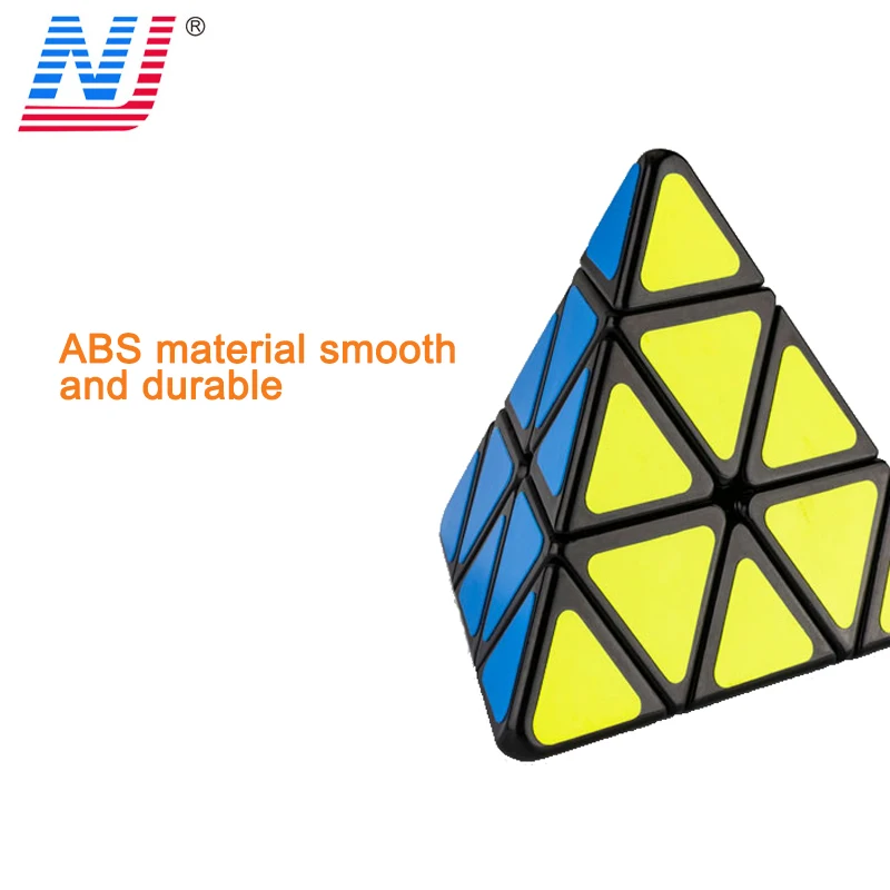 Пирамида магические кубики Professional наклейка с Карбоновым волокном 3x3x3 Rubic Cube Magic