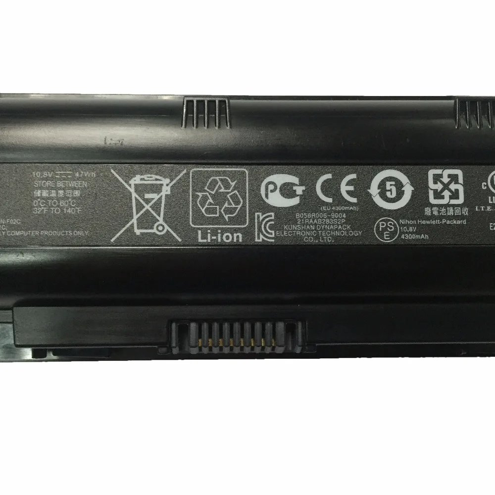 Аккумулятор MU06 для ноутбука HP Pavilion G4 G6 G7 G32 G42 G56 G62 G72 CQ32 CQ42 CQ43 CQ62 CQ56 CQ72 DM4 10 8 В 47 Вт/ч